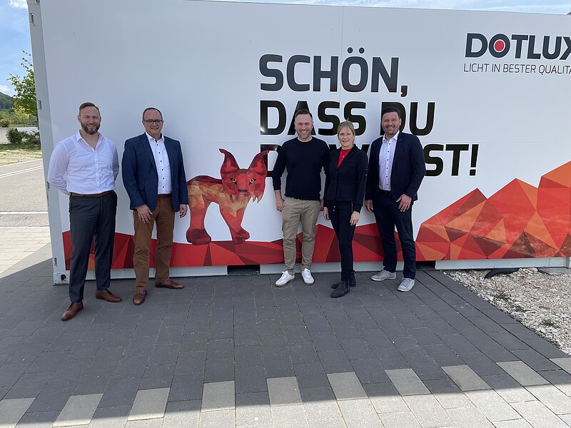 Unternehmensbesuch - Dotlux GmbH