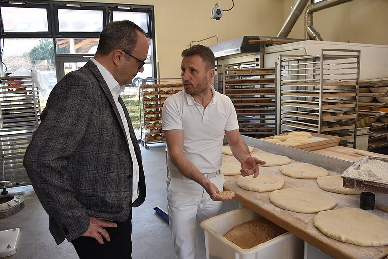 Unternehmensbesuch - Bäckerei Specht